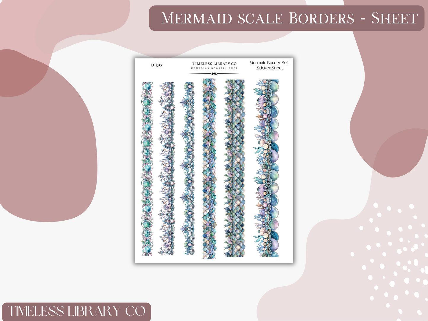 Mermaid Border Set