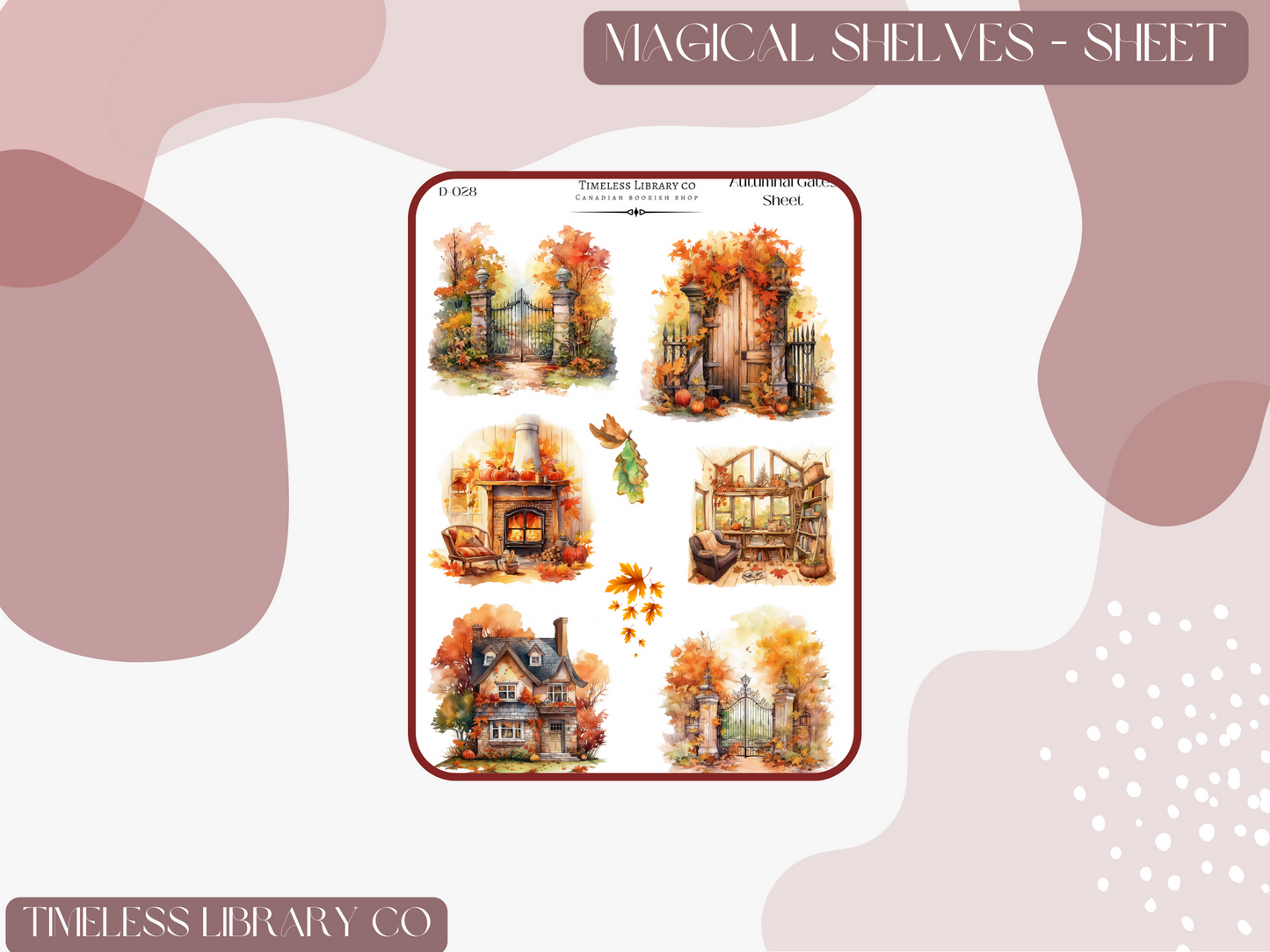Autumn Scenes 2 Deco Sheet