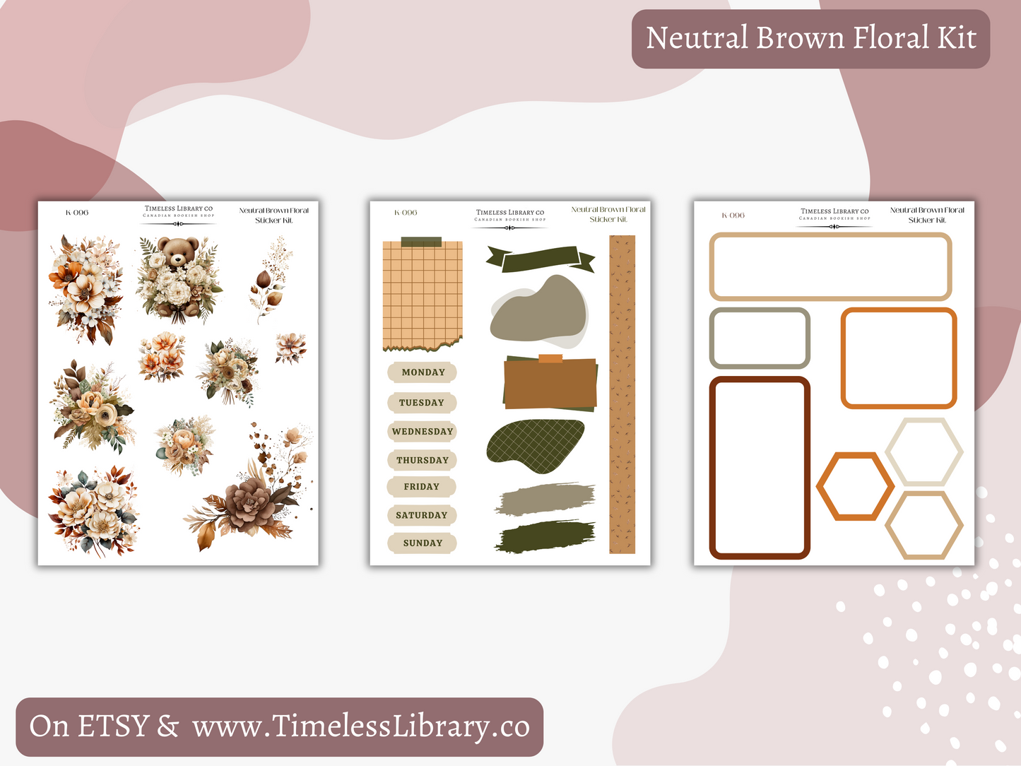 Neutral Brown Vertical Kit