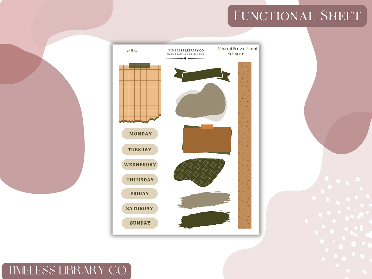 Neutral Brown Vertical Kit