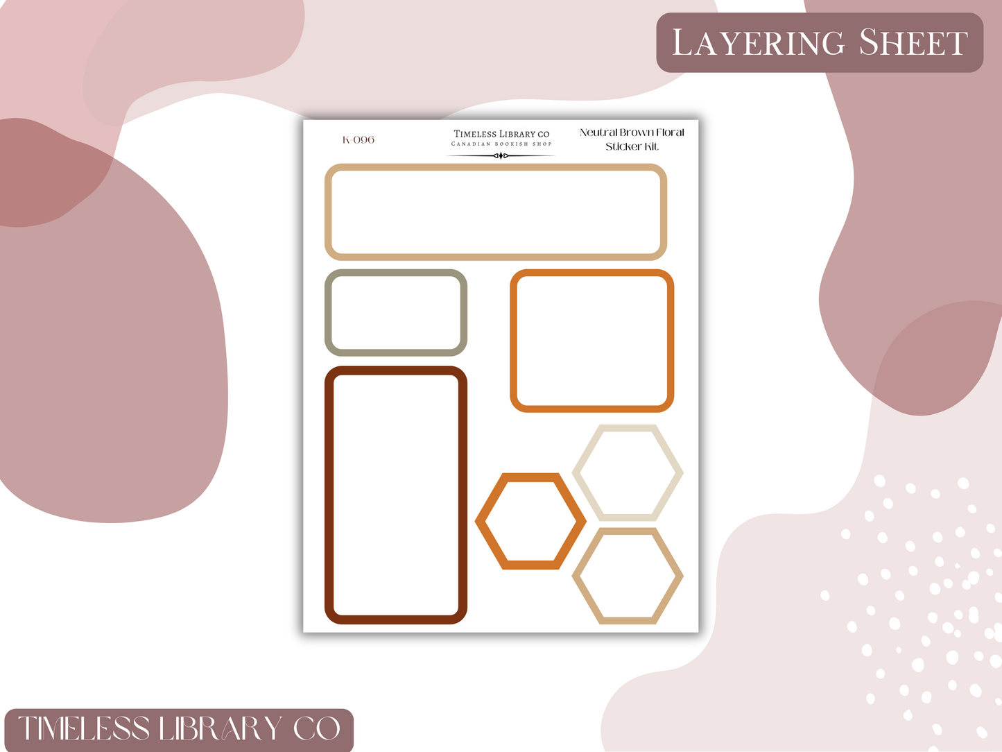 Neutral Brown Vertical Kit