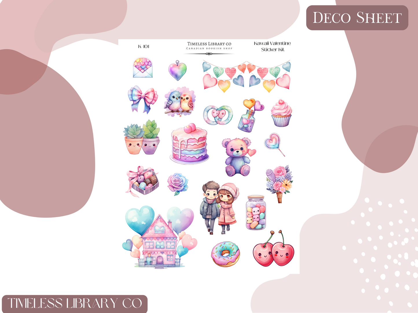 Kawaii Valentine Vertical Kit