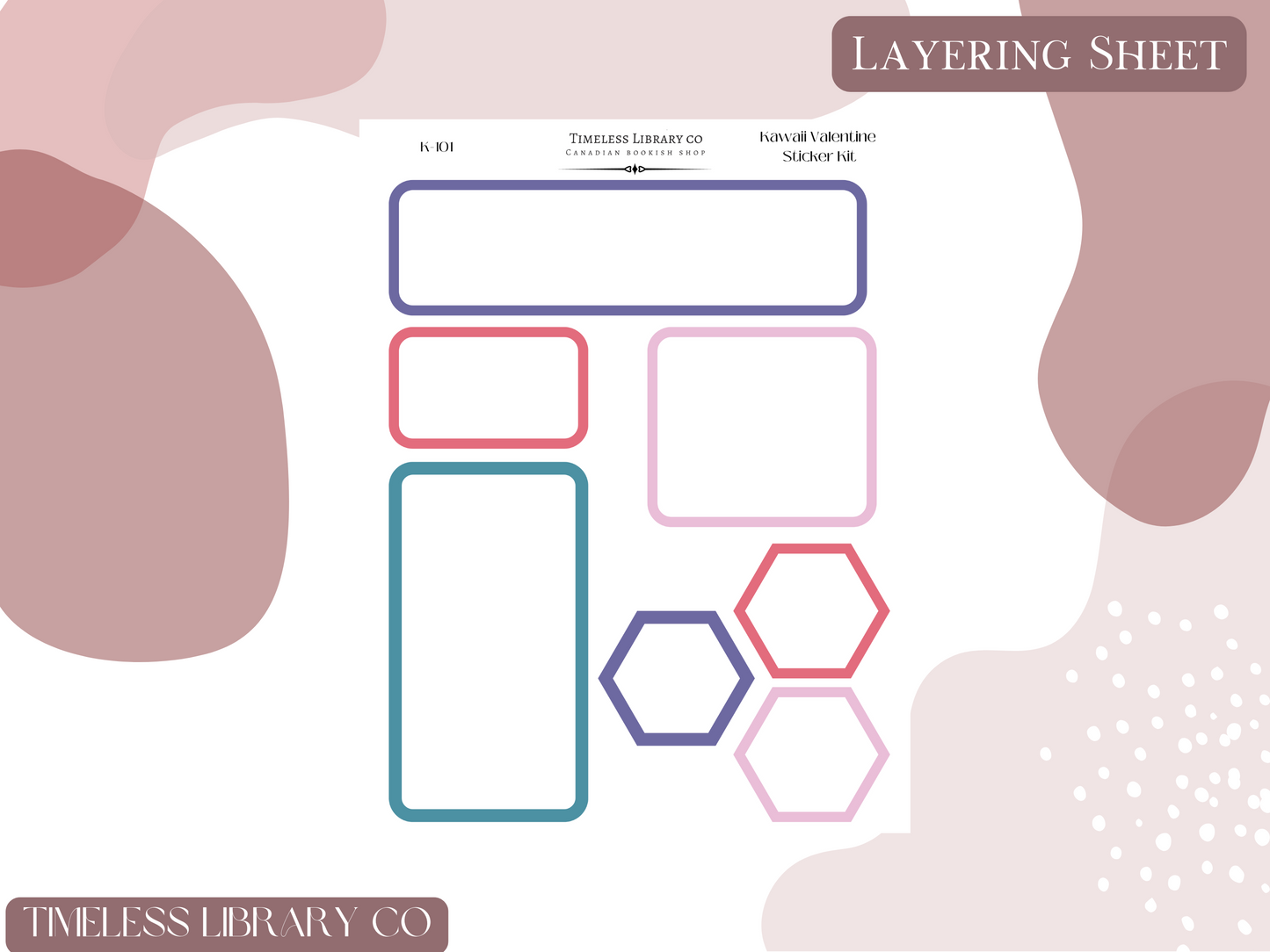 Kawaii Valentine Vertical Kit