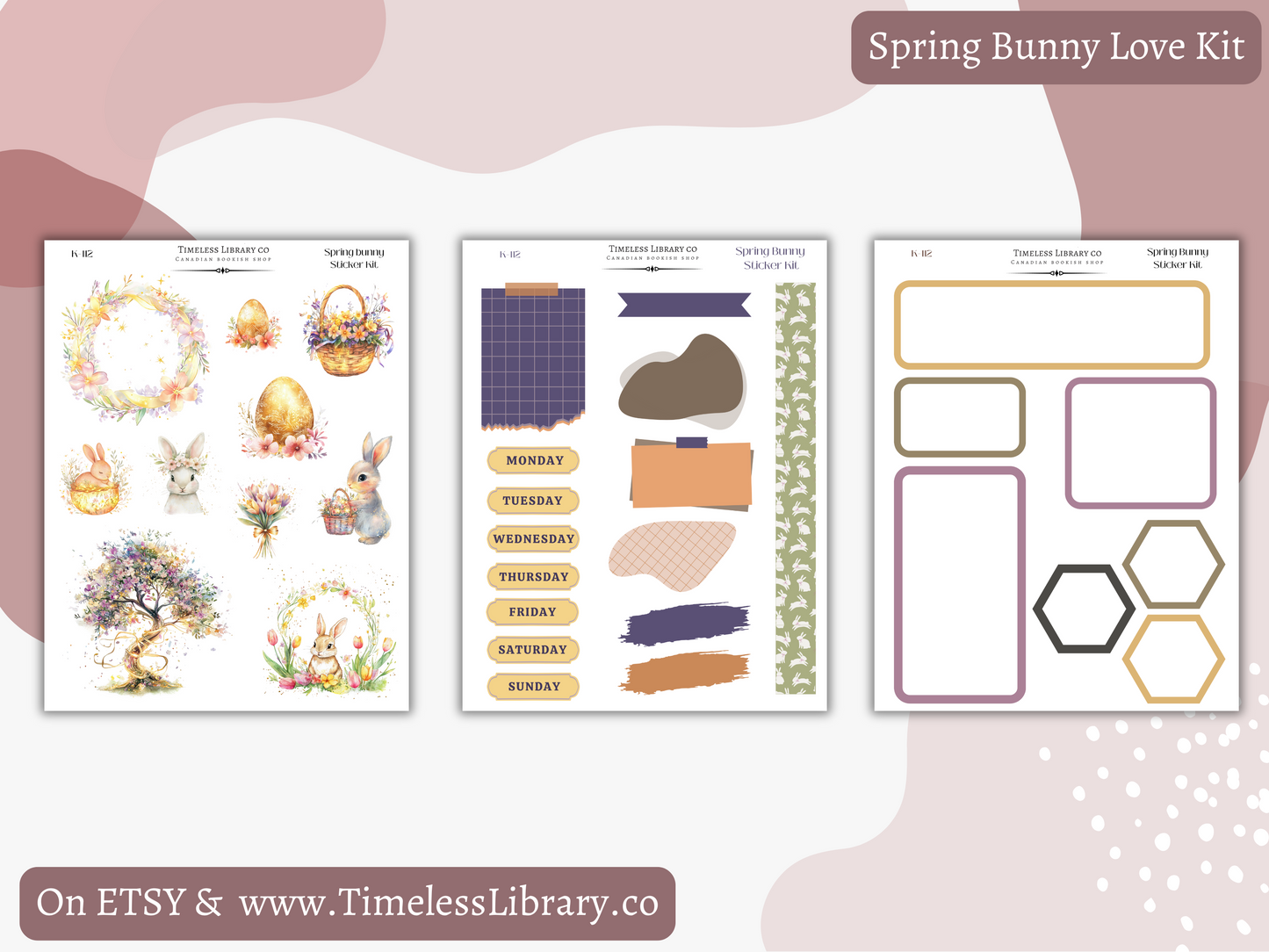 Spring Bunny Vertical Kit
