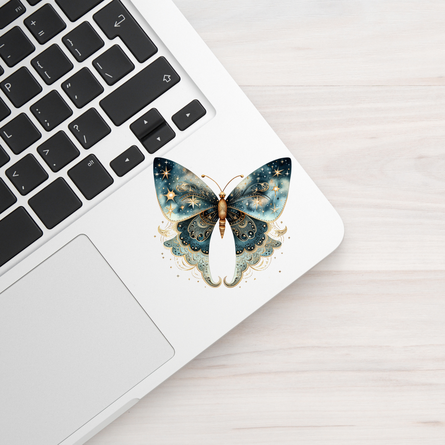 Whimsical Moths Vinyl Die Cut