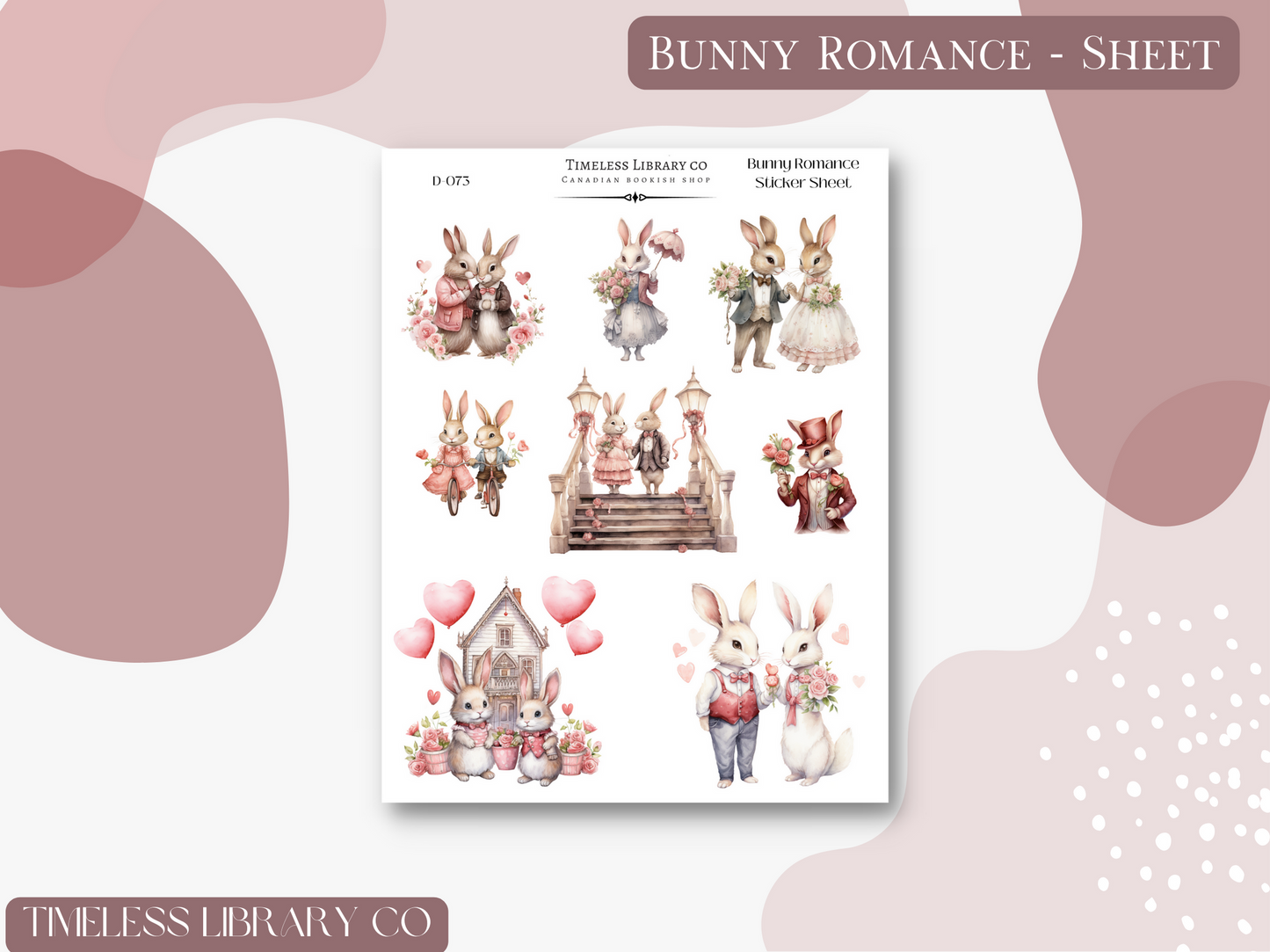 Bunny Sticker Sheet