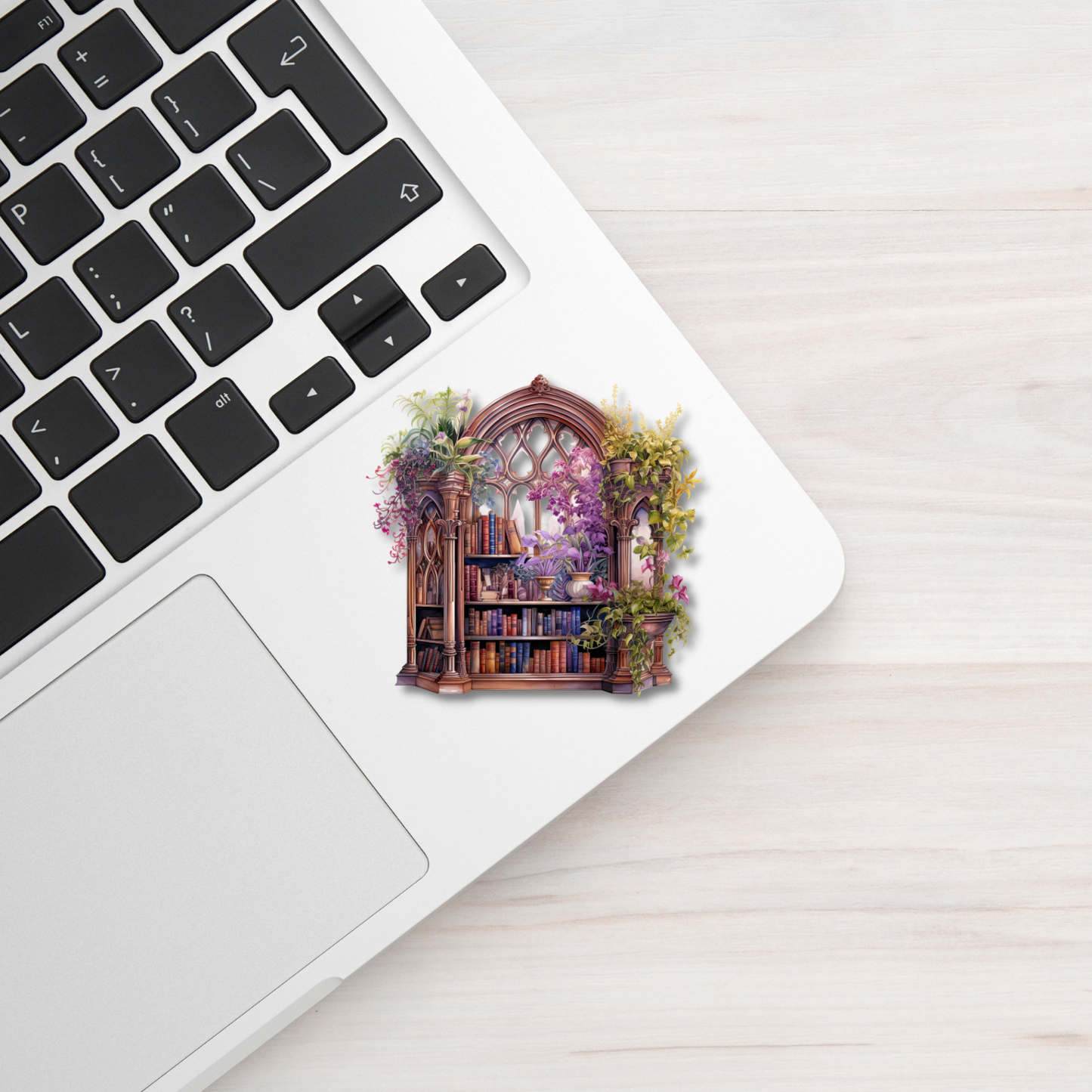 Magical Spring Library Vinyl Die Cut