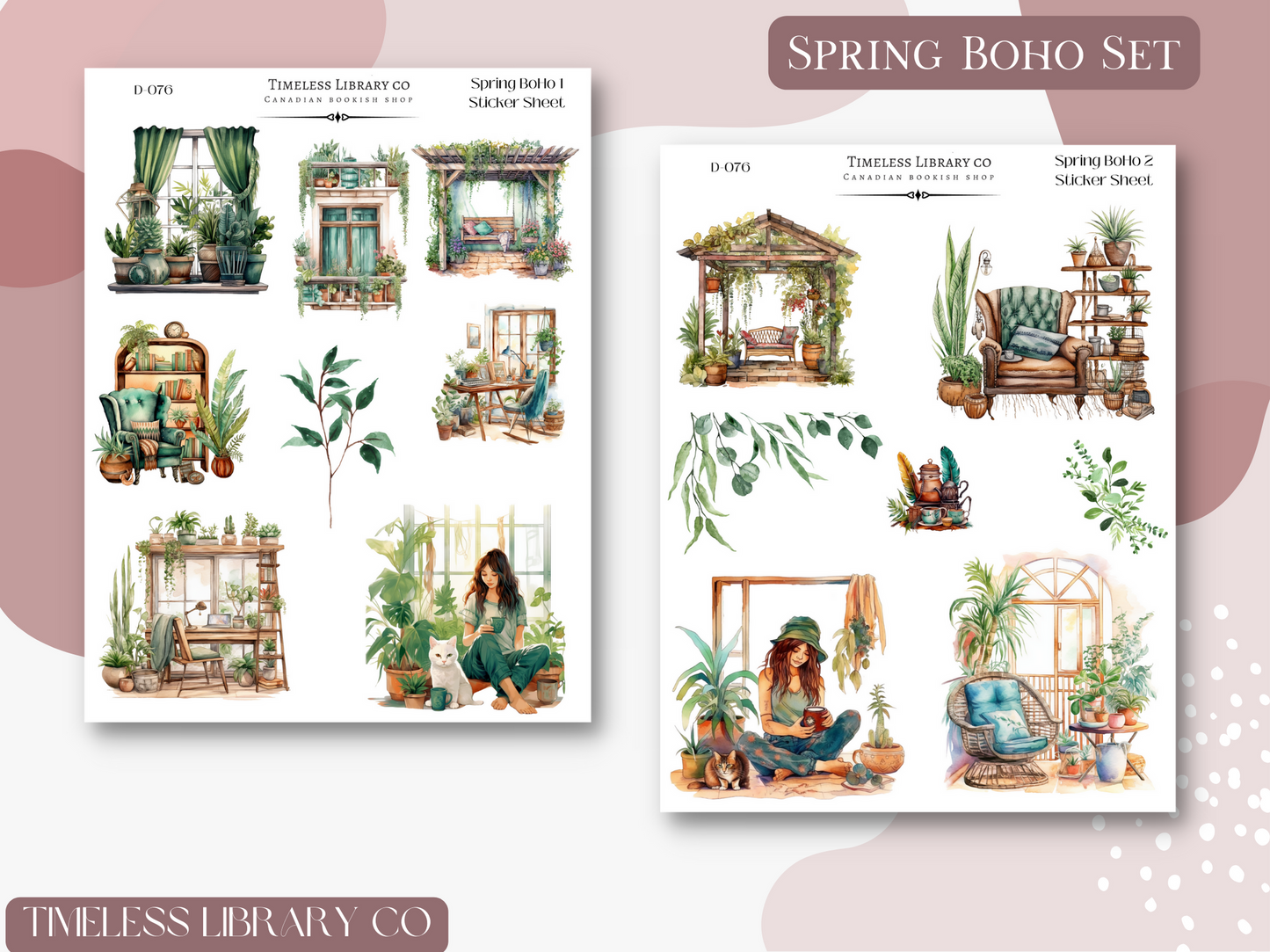 Spring Boho Deco Set