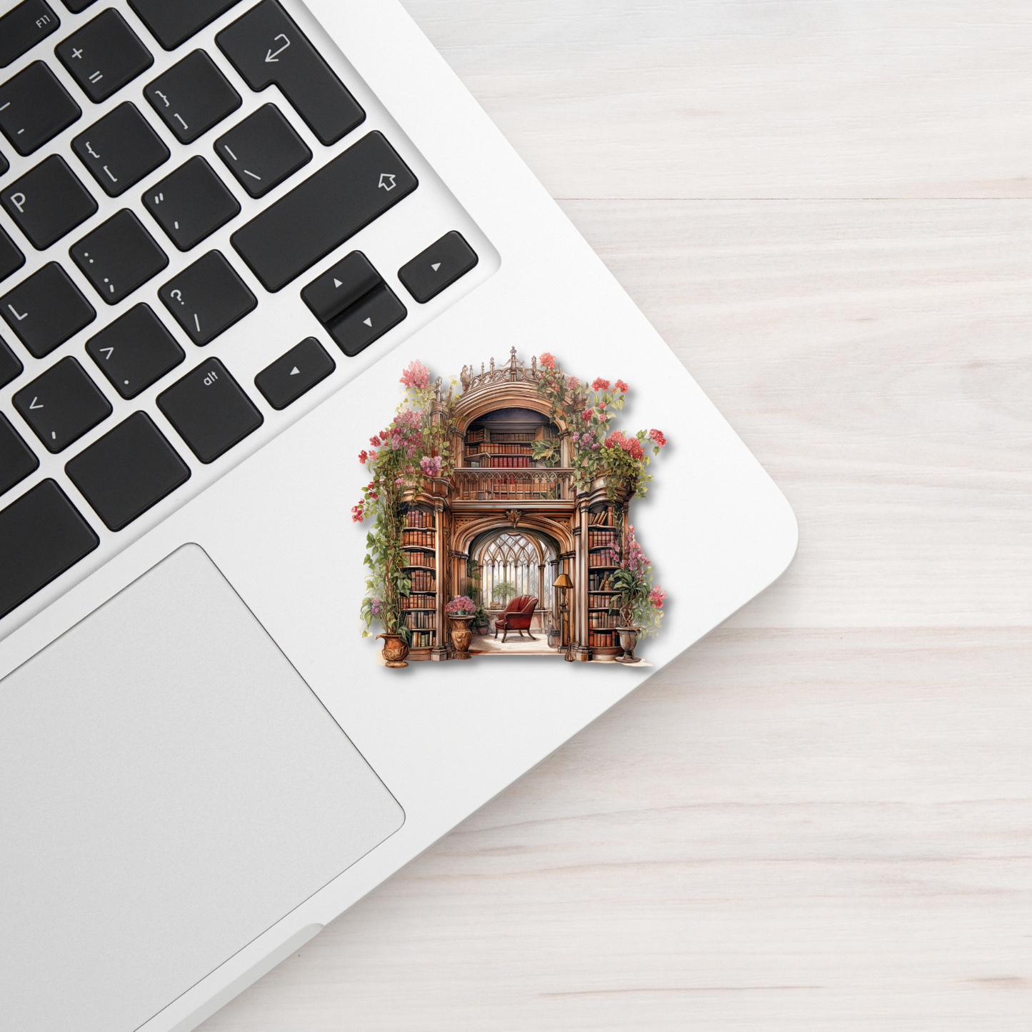 Magical Spring Library Vinyl Die Cut