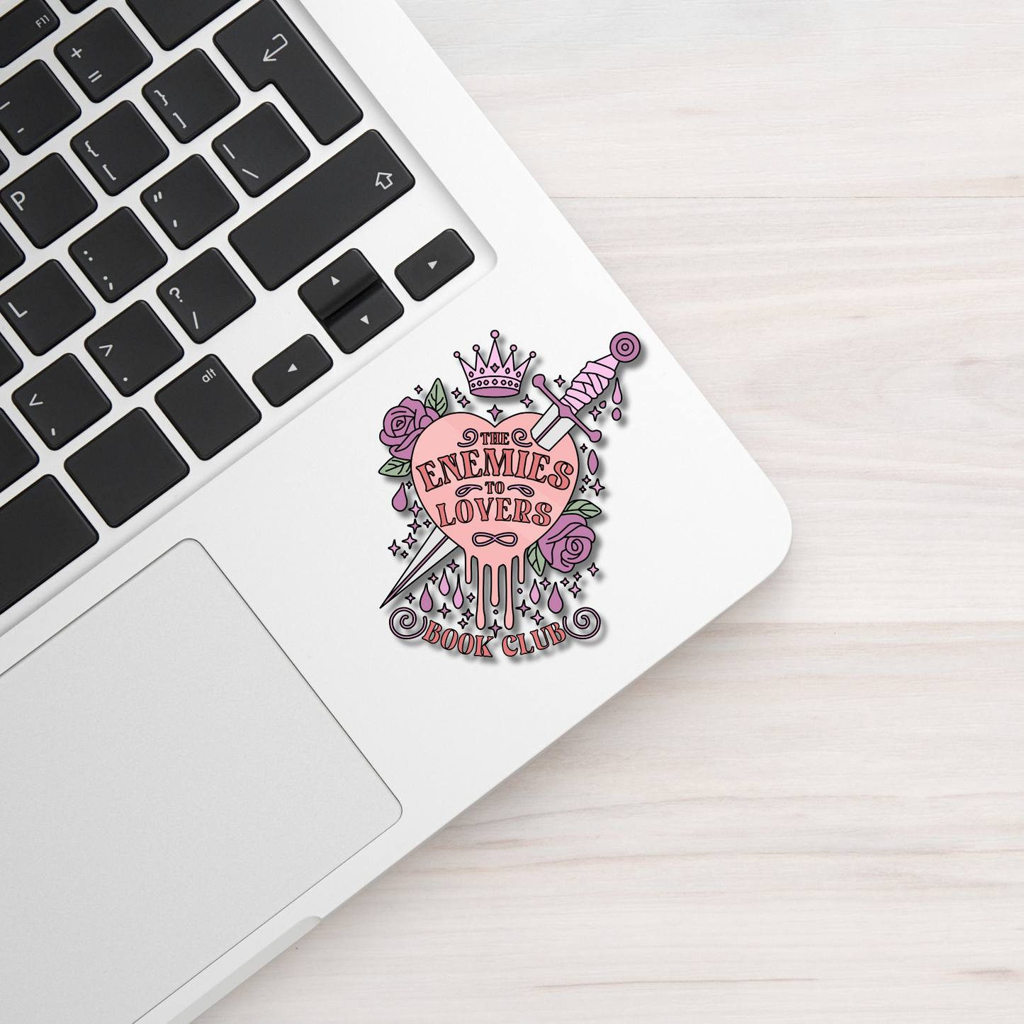 Enemies to Lovers - Vinyl Die Cut Sticker