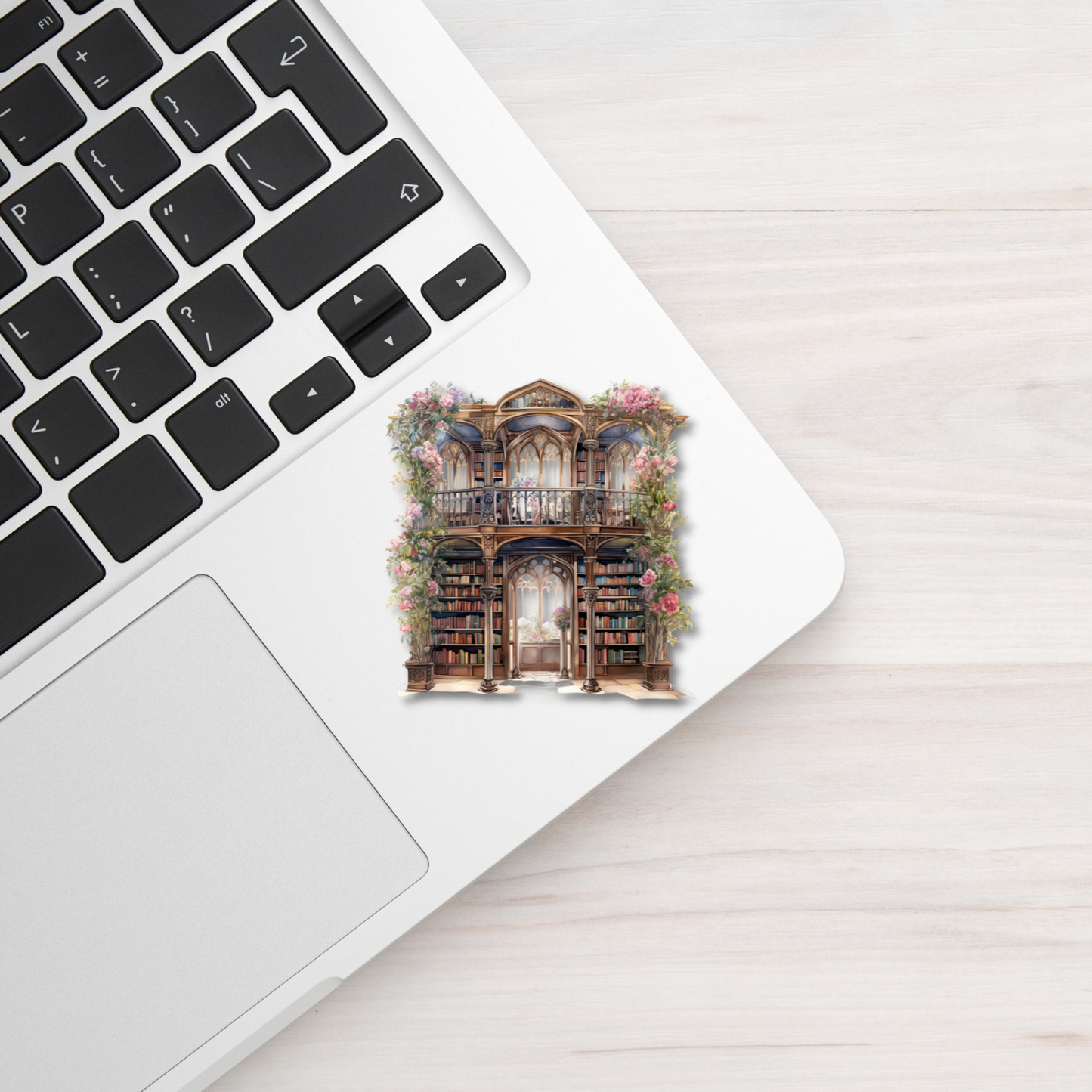 Magical Spring Library Vinyl Die Cut