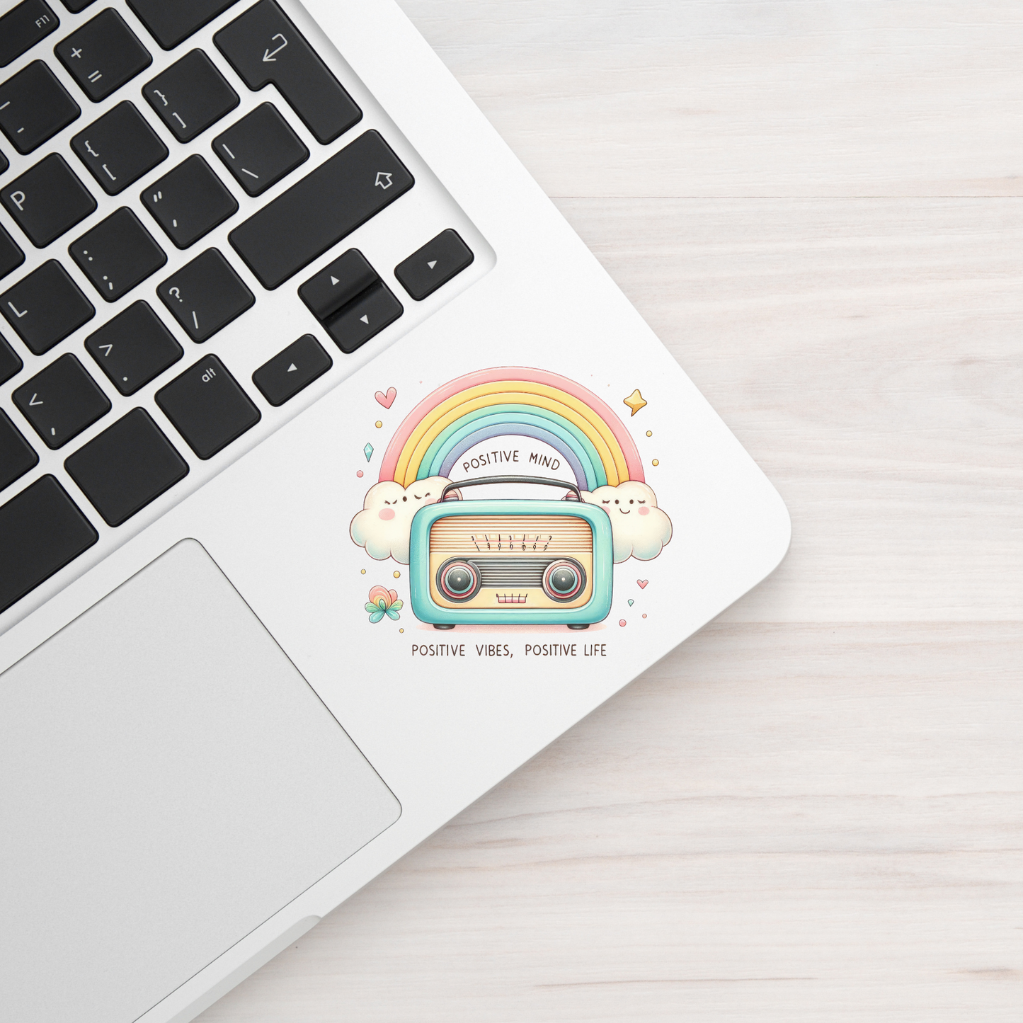 Positive Mind - Vinyl Die Cut Sticker