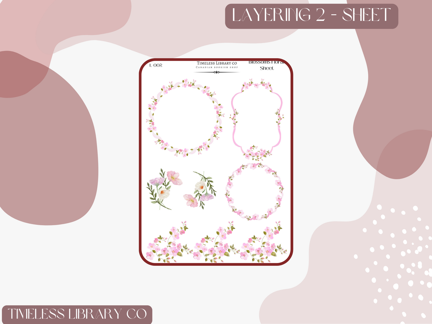 Blossoms Layering Duo