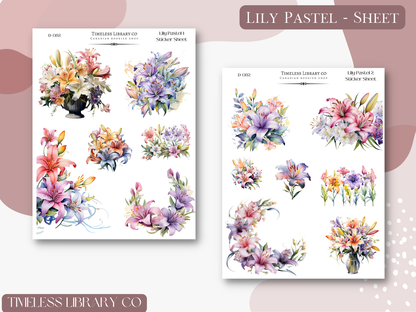 Lily Pastel Deco Set