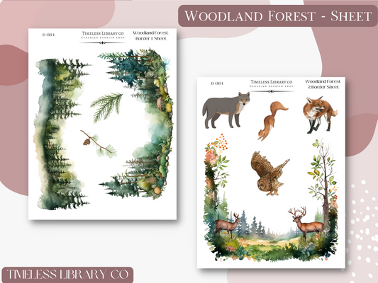 Woodland Forest Deco Set