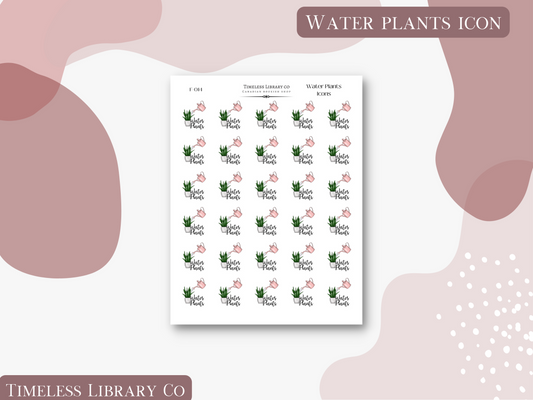 Water Plants Icon Sheet
