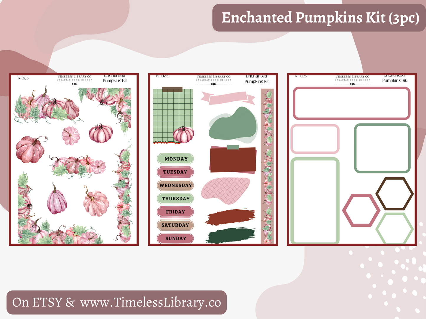 Enchanted Pumpkins Vertical Kit