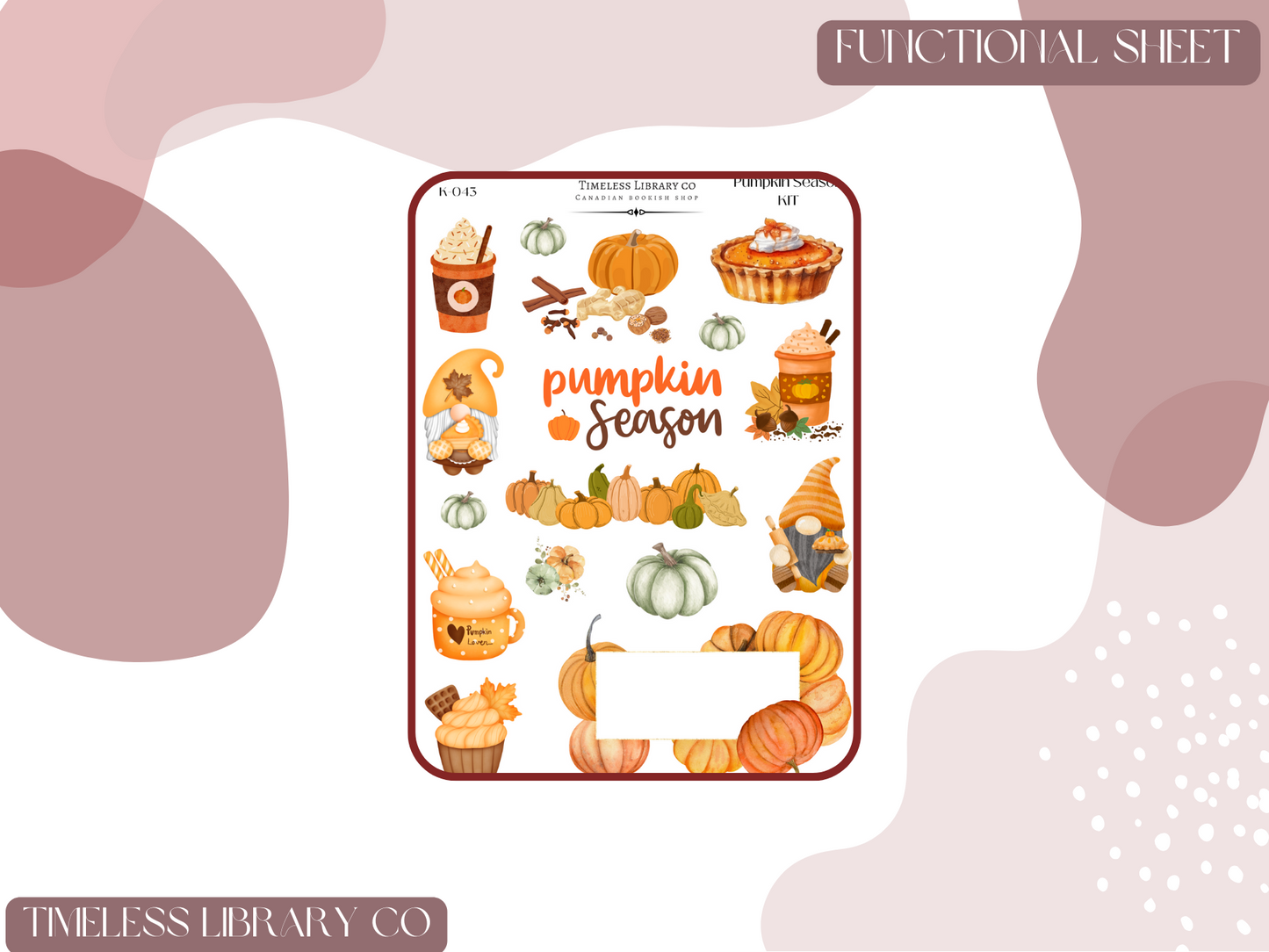 Pumpkin Season Vertical Kit