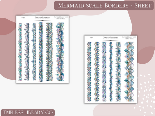 Mermaid Border Set