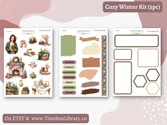 Cozy Winter Vertical Kit