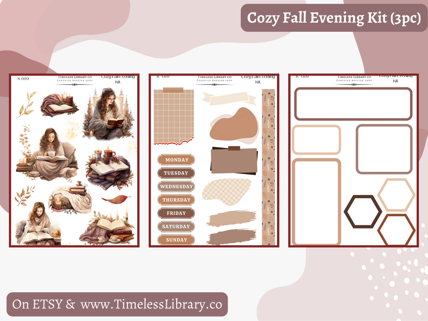 Cozy Fall Evening Vertical Kit