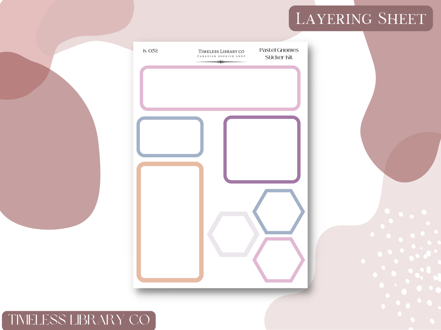 Pastel Gnomes Vertical Kit