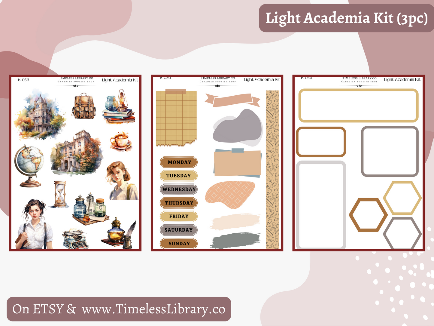 Light Academia Vertical Kit