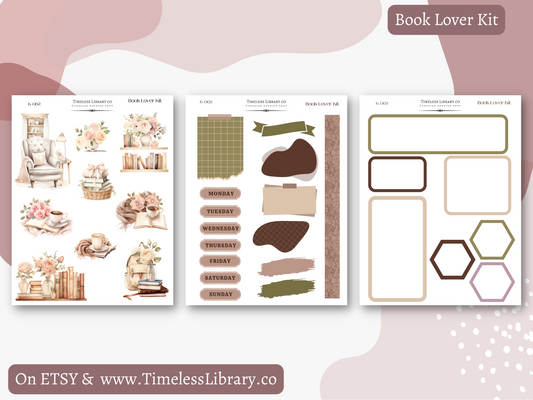 Book Lover Vertical Kit