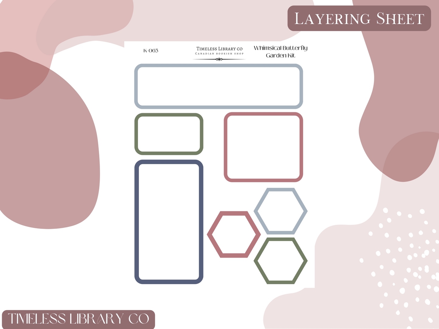 Whimsical Butterfly Garden Vertical Kit