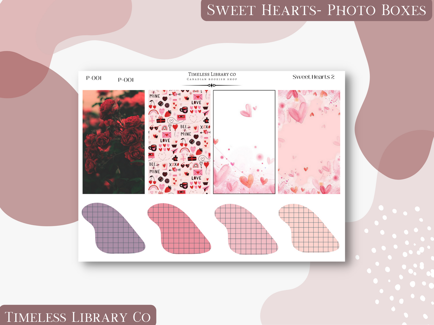 Sweet Hearts Photo Boxes Set