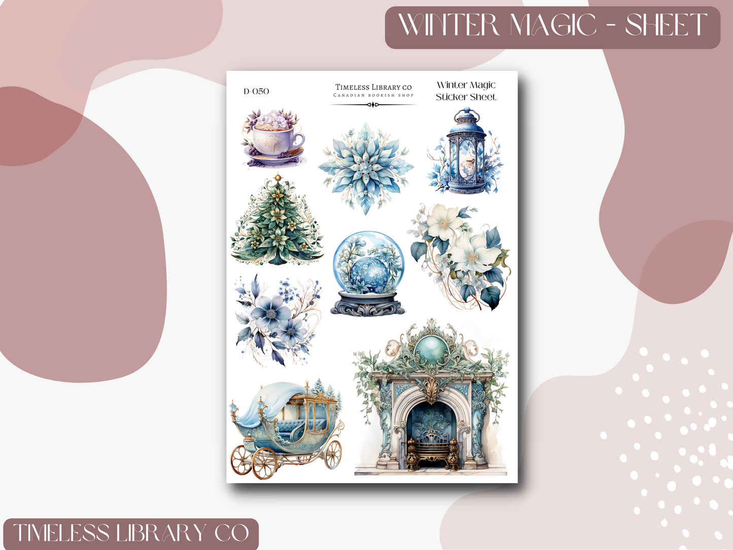 Winter Magic Sticker Sheet