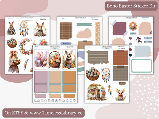 Boho Easter Vertical Sticker Kit (Copy)