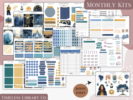Celestial Magic Monthly Vertical Kit