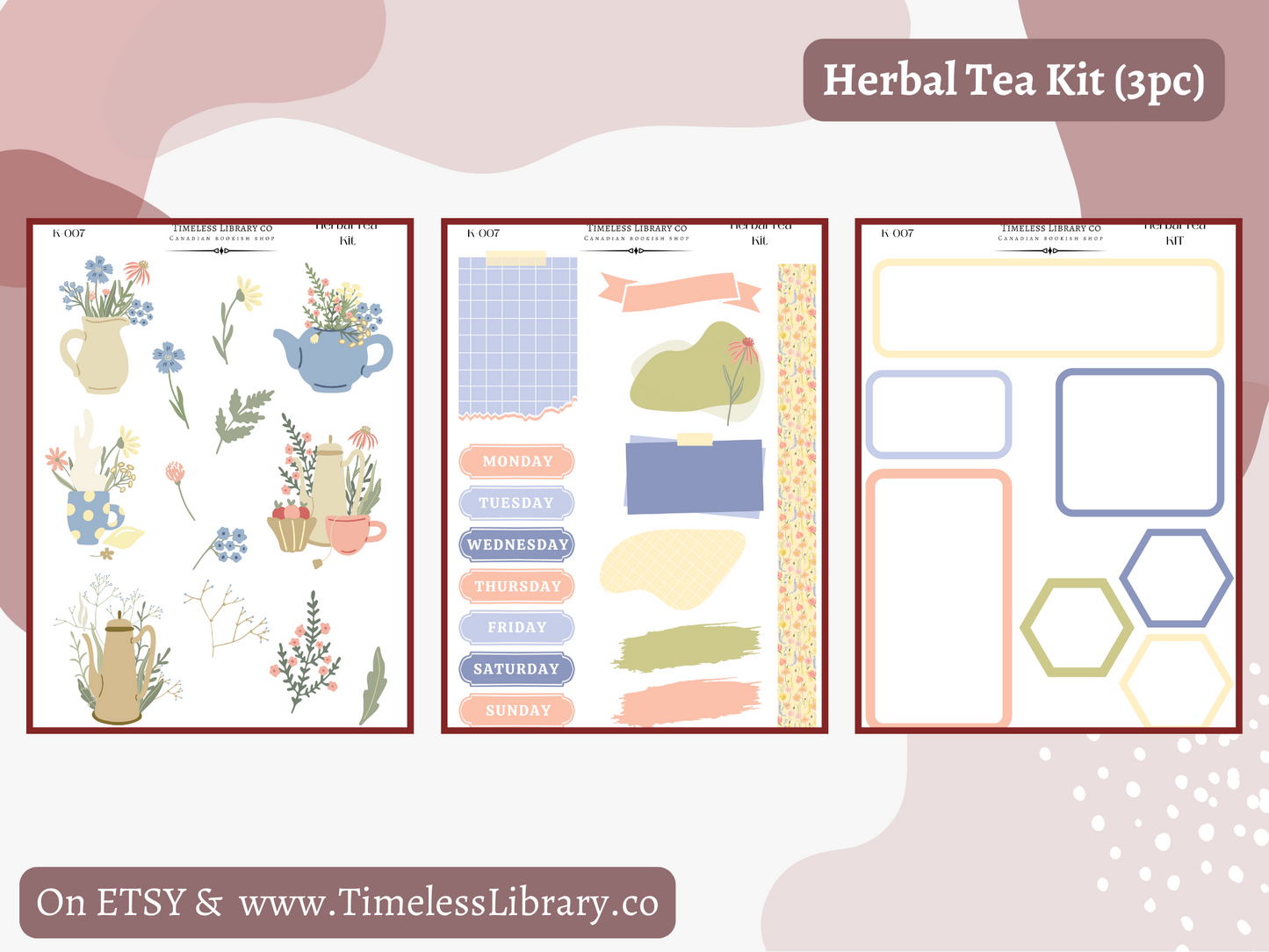 Herbal Tea Vertical Kit (3pcs)