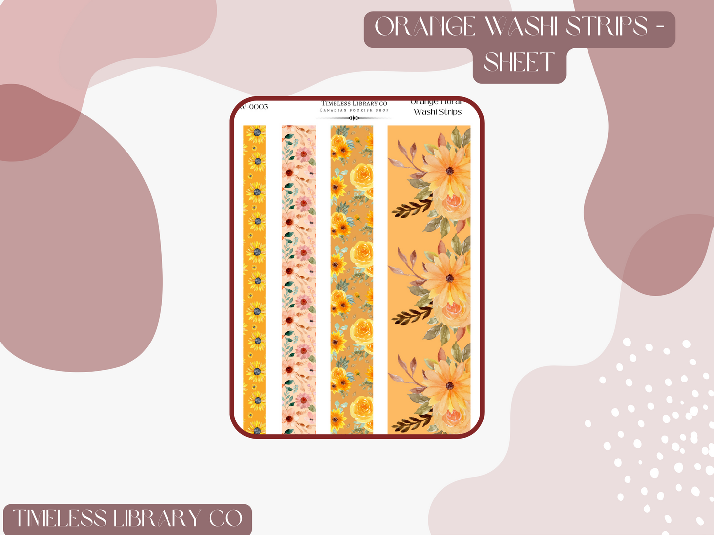 Rainbow Washi Set