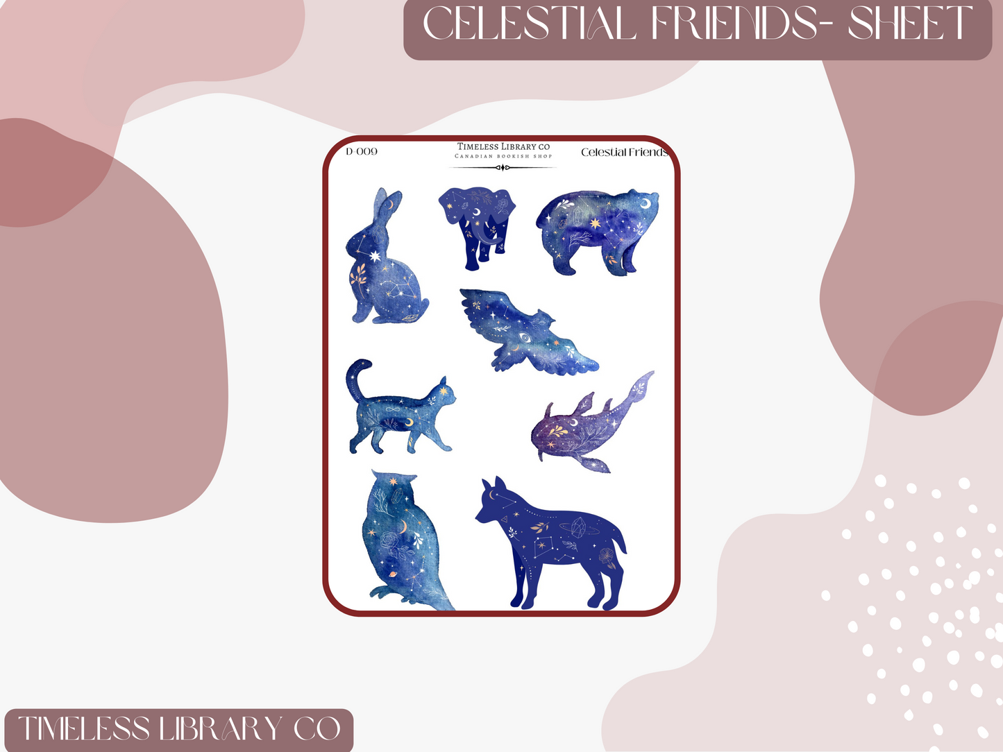 Celestial Friends Sticker Sheet
